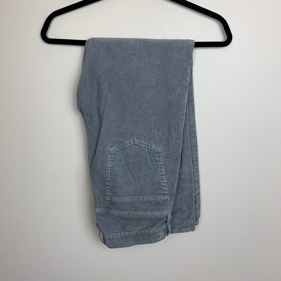J. Crew Vintage Slim Straight Corduroy Pants Size 29 - Grey - Picture 1 of 11